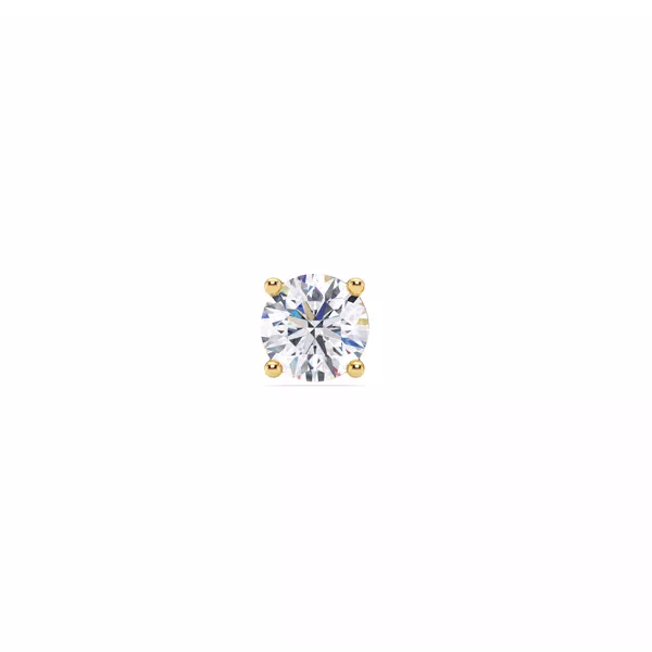 Single Diamond Stud Earring (3/4ct)