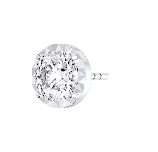 Amplify Faceted Bezel Lab Diamond Stud Earrings (2.00 ct. tw.)
