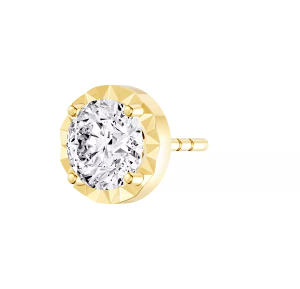 Amplify Faceted Bezel Lab Diamond Stud Earrings (1.40 ct. tw.)