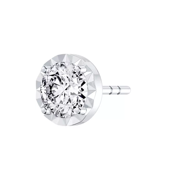 Amplify Faceted Bezel Lab Diamond Stud Earrings (1.00 ct. tw.)
