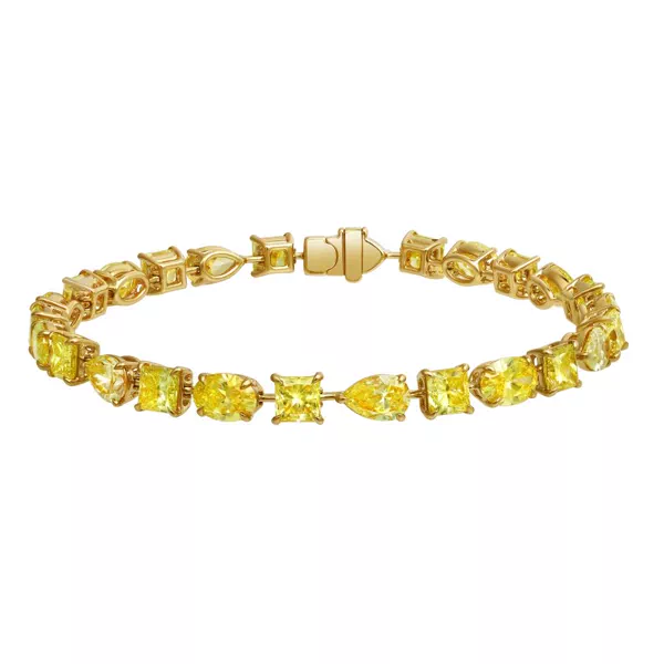 Fancy Yellow Lab Diamond Masterpiece Bracelet (14.31 ct. tw.)