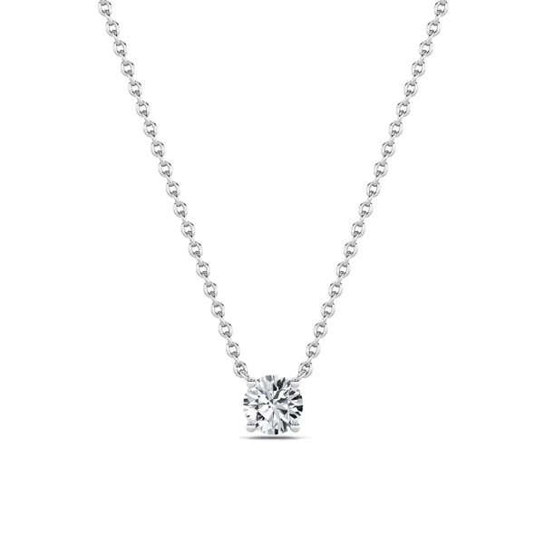 Floating Lab Diamond Solitaire Necklace (1.00 ct.)