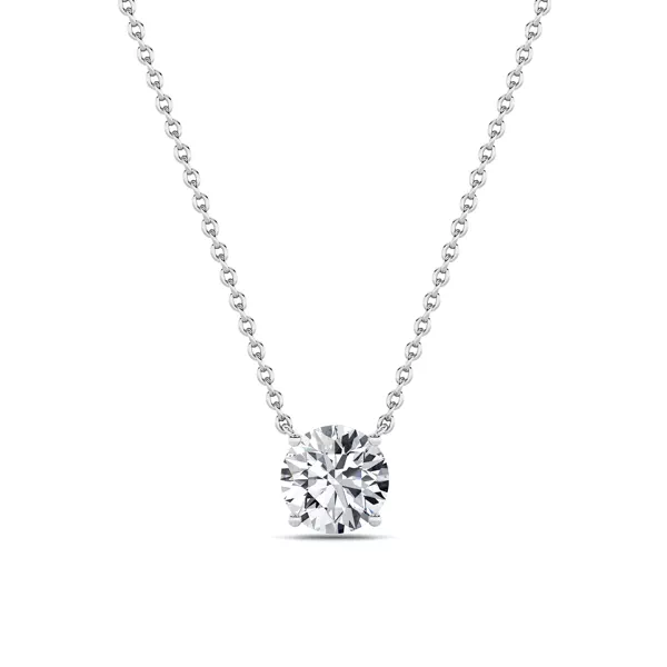 Floating Lab Diamond Solitaire Necklace (2.00 ct.)