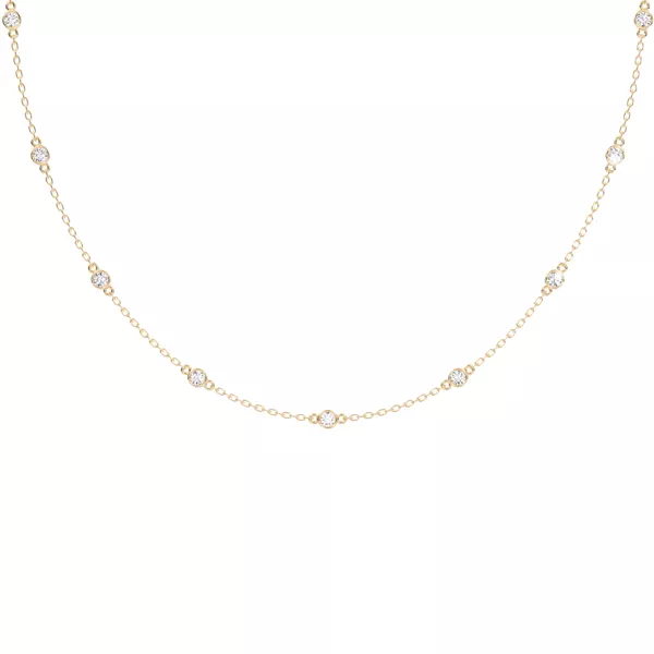 Gareluna Lab Diamond Station Necklace (2 ct. tw.)