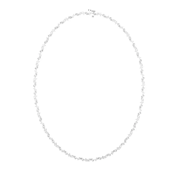 Zina Mixed Shape Lab Diamond Necklace