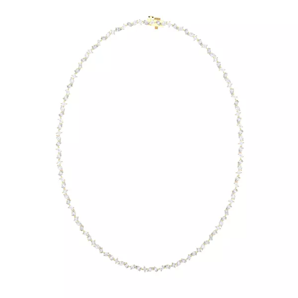 Zina Mixed Shape Lab Diamond Necklace