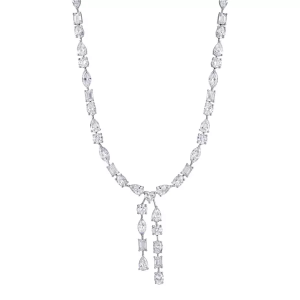 Mixed-Shape Lab Diamond Masterpiece Necklace (34.47 ct. tw.)