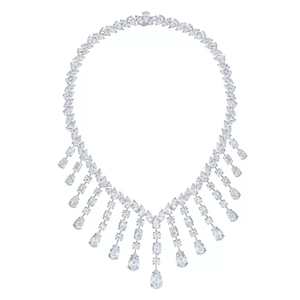 Waterfall Lab Diamond Masterpiece Necklace (136.08 ct. tw.)