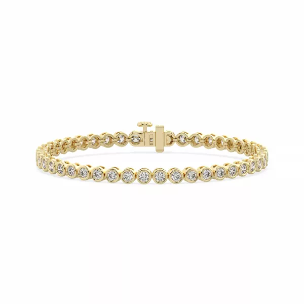 Bezel Lab Diamond Vermeil Bracelet (3.00 ct. tw.)