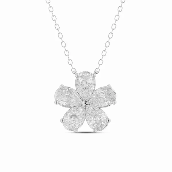 Pear Bloom Lab Diamond Pendant (1.65 ct. tw.)