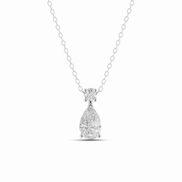 Pear Duo Lab Diamond Pendant (1.00 ct. tw.)