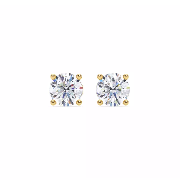 Lab Diamond Vermeil Stud Earrings (2.00 ct. tw.)