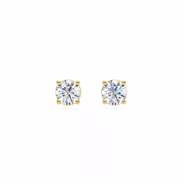 Lab Diamond Vermeil Stud Earrings (.75 ct. tw.)