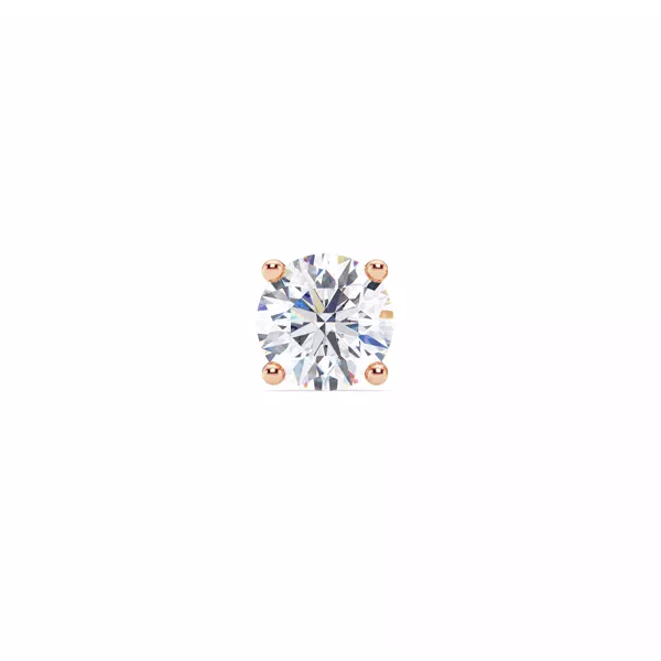 Single Lab Diamond Screw Back Stud Earring (1.5ct)