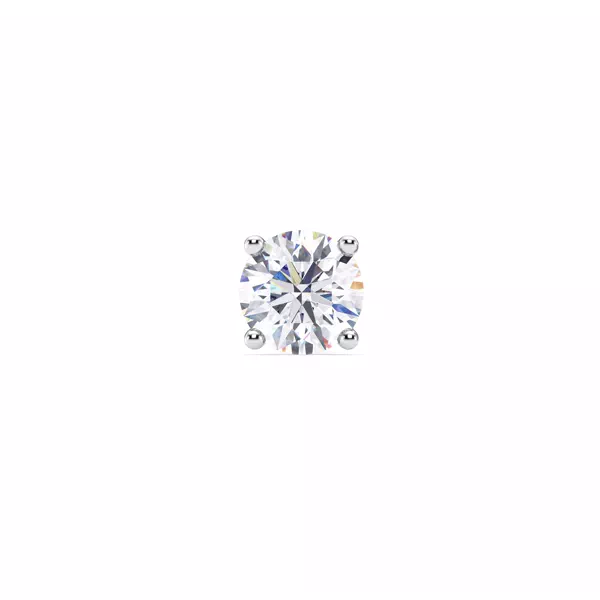 Single Lab Diamond Screw Back Stud Earring (1.5ct)
