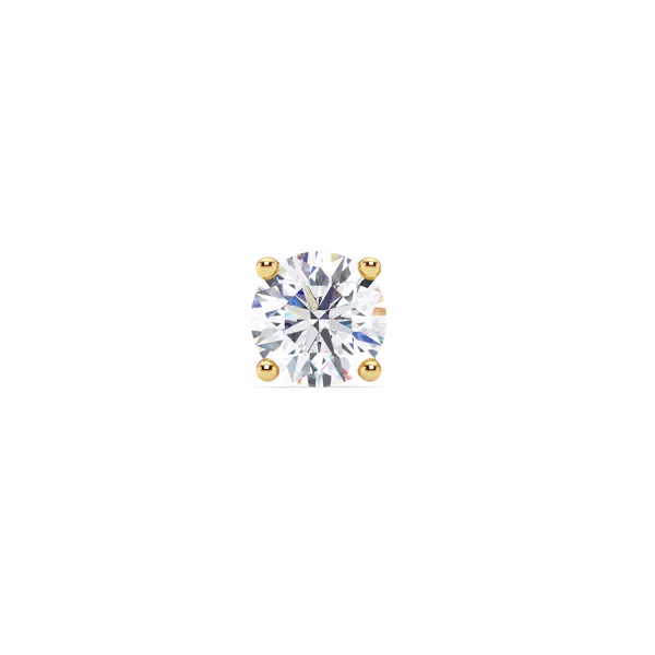 Single Lab Diamond Screw Back Stud Earring (1.5ct)