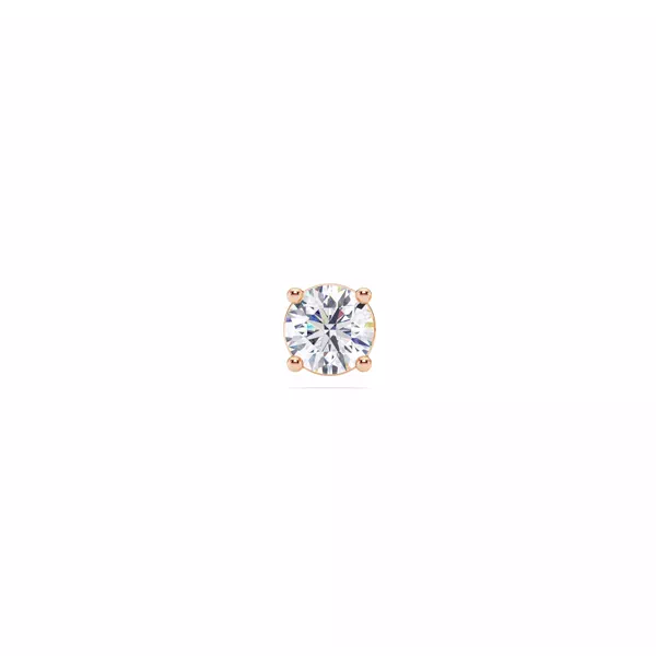 Single Lab Diamond Stud Earring (3/8ct)