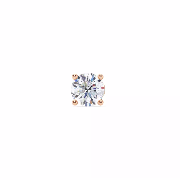 Single Lab Diamond Stud Earring (1ct)