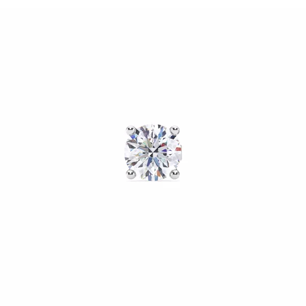 Single Lab Diamond Stud Earring (1ct)