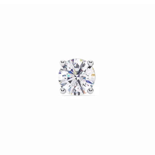 Single Lab Diamond Stud Earring (2.5ct)