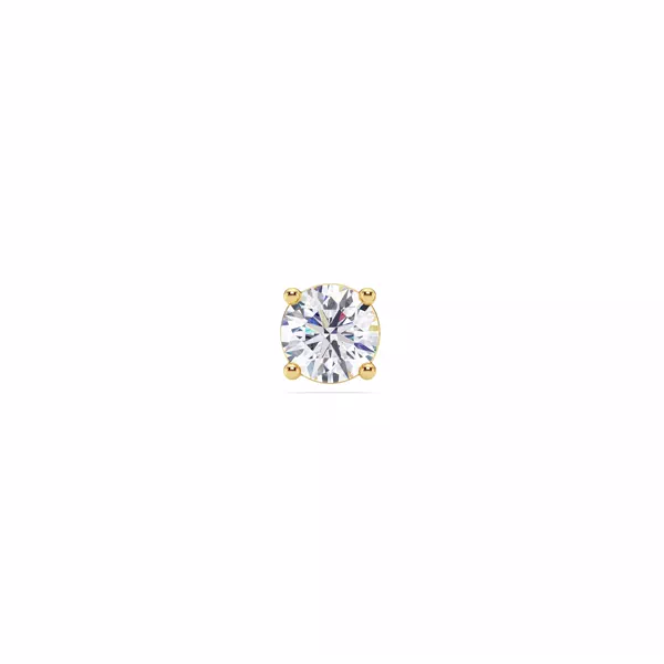 Single Lab Diamond Stud Earring (1/2ct)