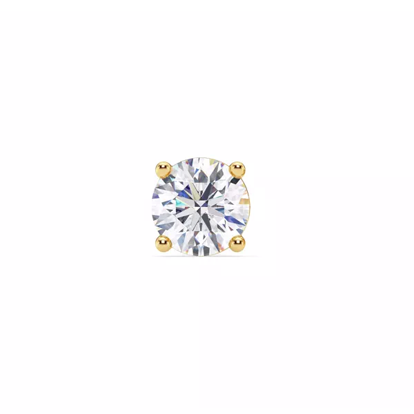 Single Lab Diamond Stud Earring (2ct)