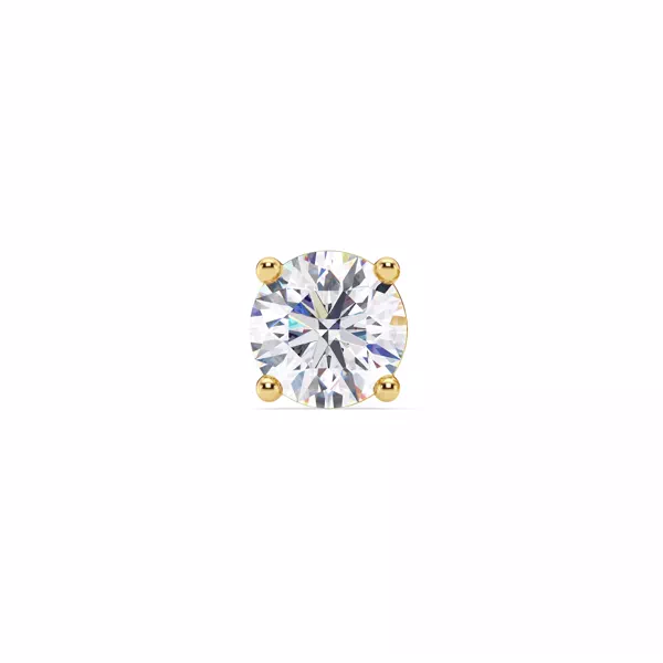 Single Lab Diamond Stud Earring (3ct)