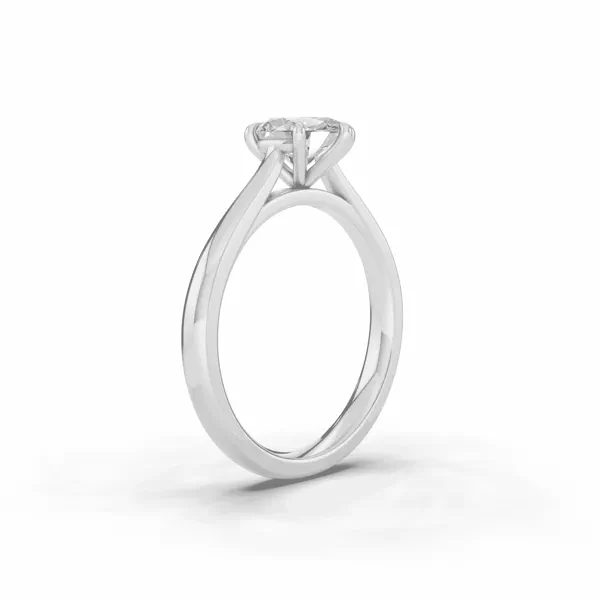 Tradition Cathedral Solitaire 1.00 ct. Oval Lab Engagement Ring (2.2mm)