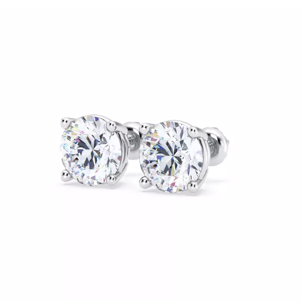Lab Diamond Stud Screw-Back Earrings (5 ct. tw.)