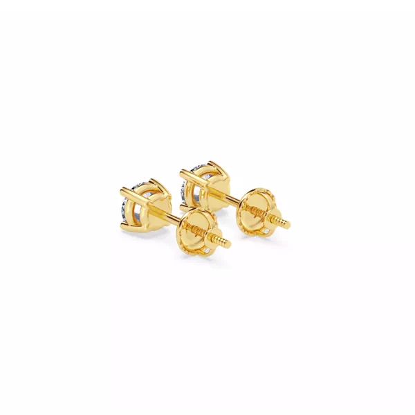 Lab Diamond Stud Screw-Back Earrings (1/2 ct. tw.)