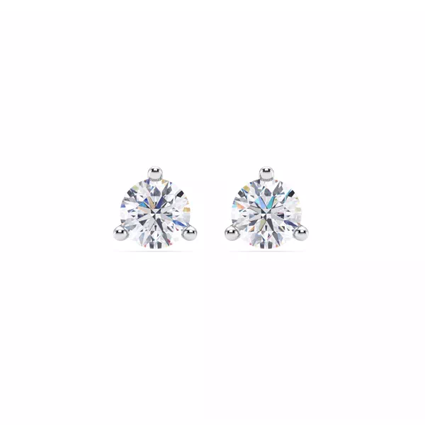 Three-Prong Lab Diamond Martini Earrings (1 1/2 ct. tw.)