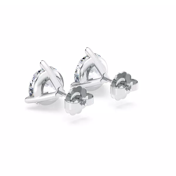 Three-Prong Lab Diamond Martini Earrings (5 ct. tw.)
