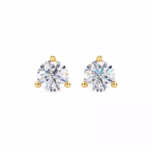 Three-Prong Lab Diamond Martini Earrings (3 ct. tw.)