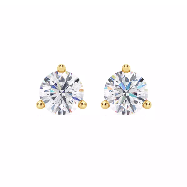 Three-Prong Lab Diamond Martini Earrings (5 ct. tw.)
