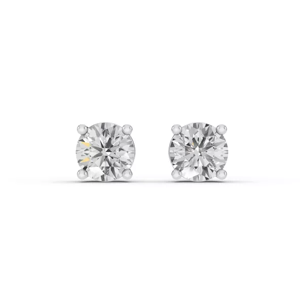 Lab Diamond Guardian Back Earrings (1.5 ct. tw.)