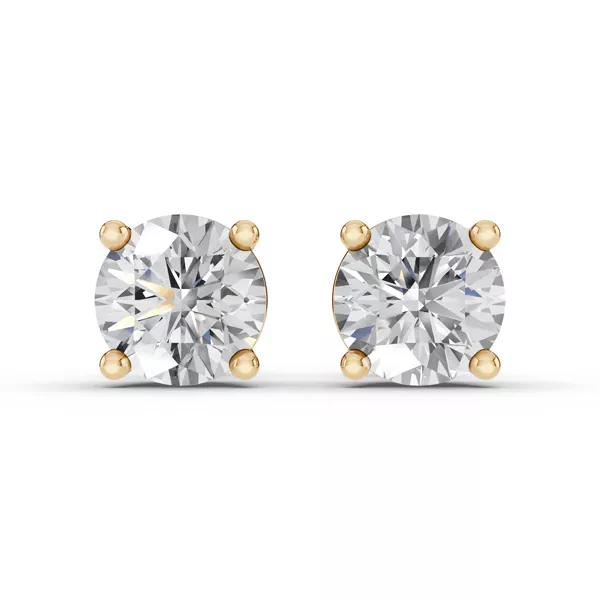 Lab Diamond Guardian Back Earrings (5 ct. tw.)