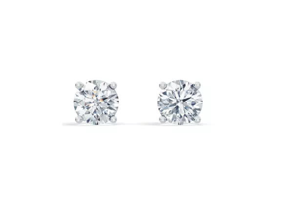 Lab Diamond Guardian Back Earrings (3 ct. tw.)