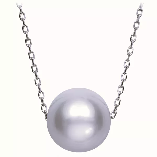 Floating Freshwater Pearl Necklace (8–9mm)