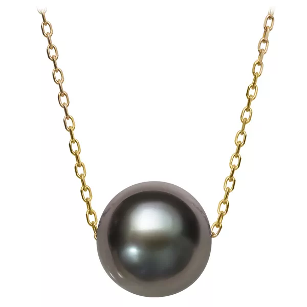 Tahitian Pearl Solitaire Necklace (10–11mm)