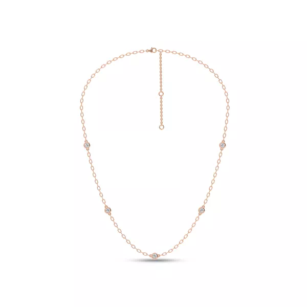Garelle Diamond Station Necklace