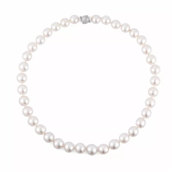 White South Sea Pearl Necklace (10.5–13mm)