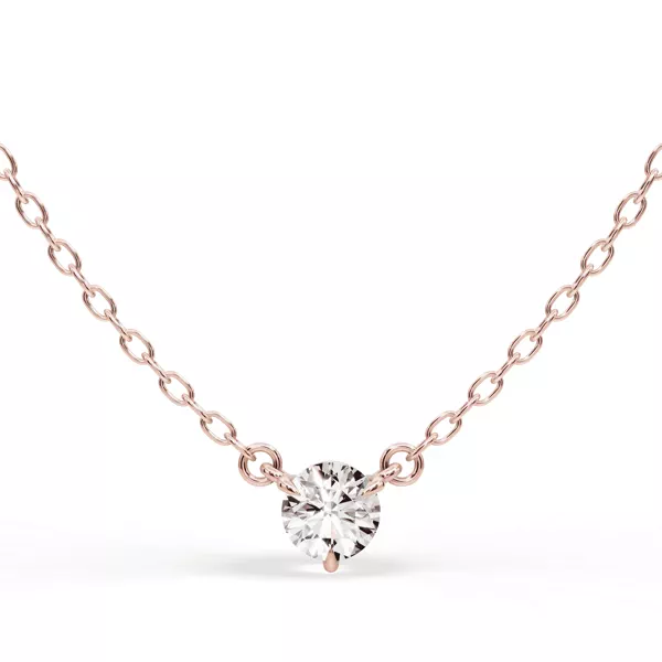 3-Prong Diamond Solitaire Necklace (1/3 ct.)