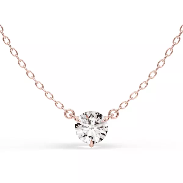 3-Prong Diamond Solitaire Necklace (3/4 ct.)