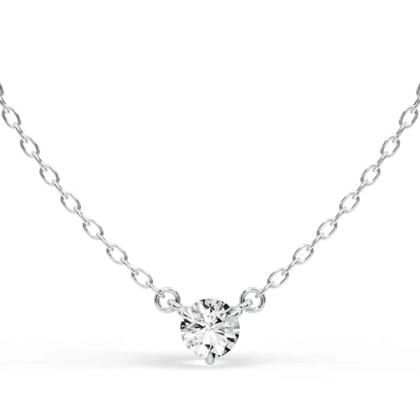 3-Prong Diamond Solitaire Necklace (1/4 ct.)