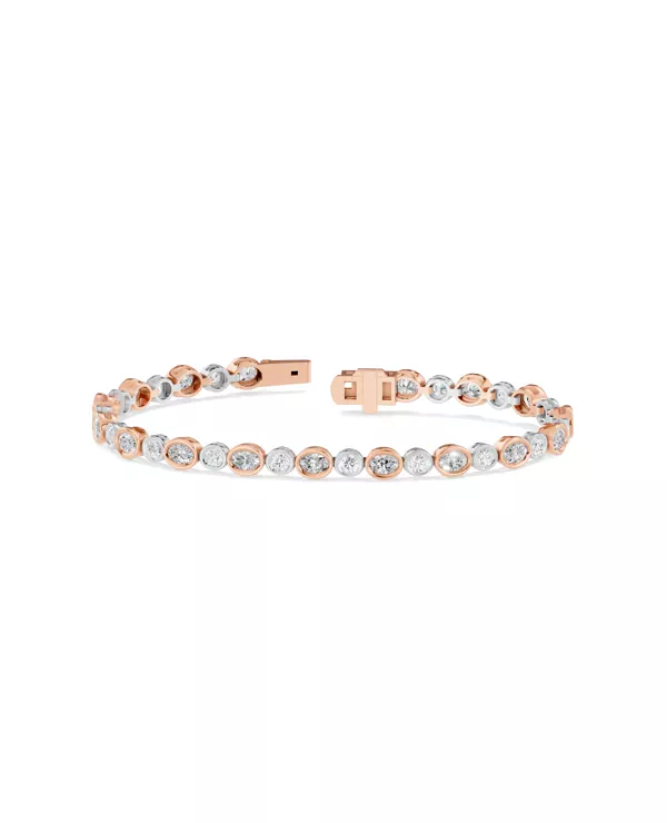 Dimensional Frame Lab Diamond Tennis Bracelet