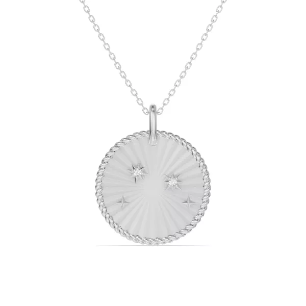 Aries Celestial Zodiac Medallion Pendant