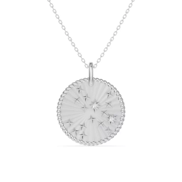 Sagittarius Celestial Zodiac Medallion Pendant