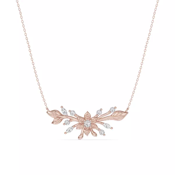 Flora Lab Diamond Necklace