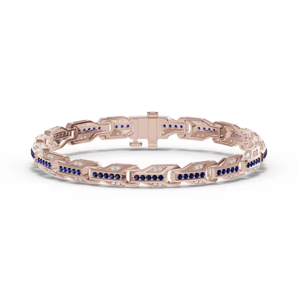 Ferma Diamond & Sapphire Bracelet
