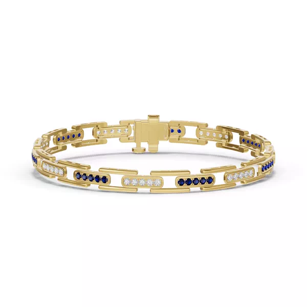Corvella Diamond & Sapphire Bracelet